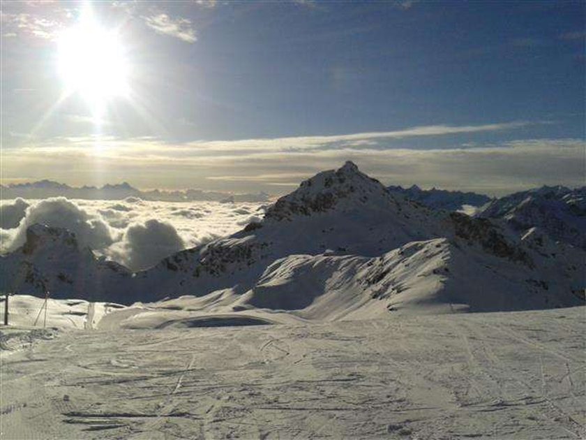 skiing in Cervinia