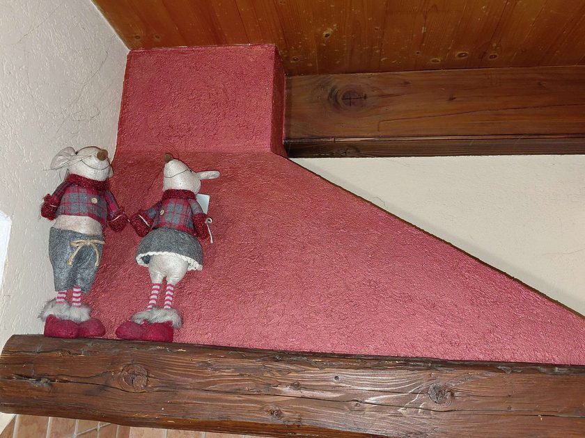 TWO OF OUR FRIENDS STAYING AT THE CHALET