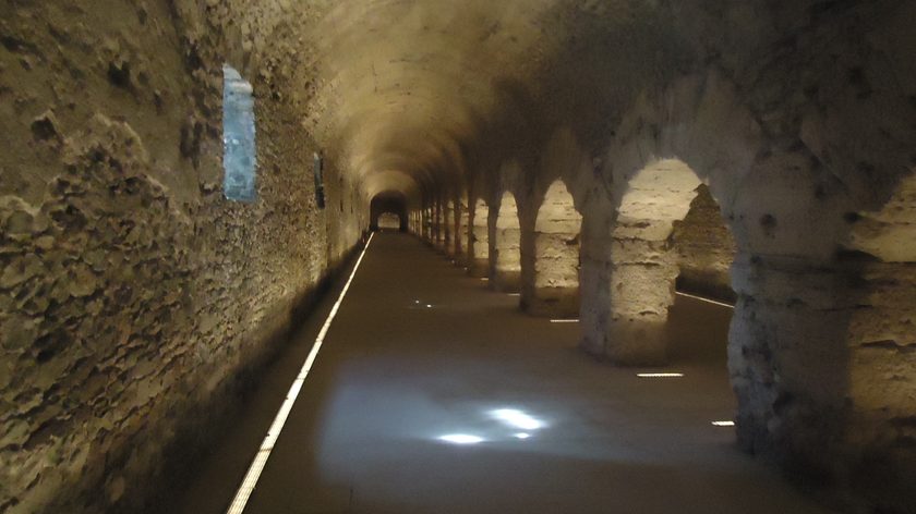 Cryptopoticus, old roman city, Aosta centre